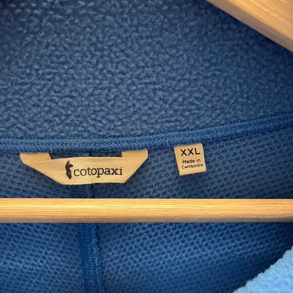 Cotopaxi Abrazo Half Zip Fleece Pullover Men’s XXL Colorblock Sweatshirt Jacket - Picture 6 of 11